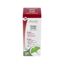 PHYSALIS Extracto Ginkgo Biloba 100ml BIO - Complemento Alimenticio para la Memoria y la Microcirculación