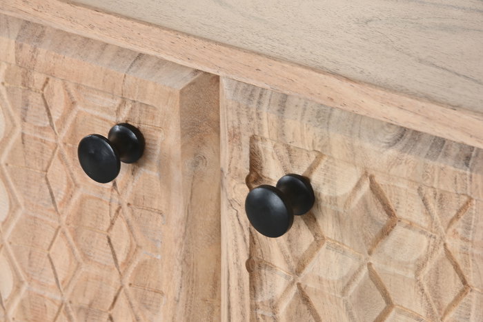 DKD Home Decor Buffet Moderno 170 x 40 x 80 cm Acacia Metal