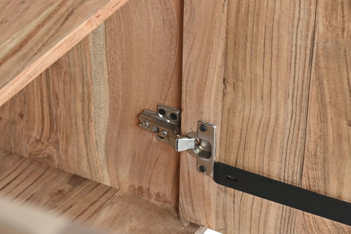 DKD Home Decor Buffet Moderno 170 x 40 x 80 cm Acacia Metal