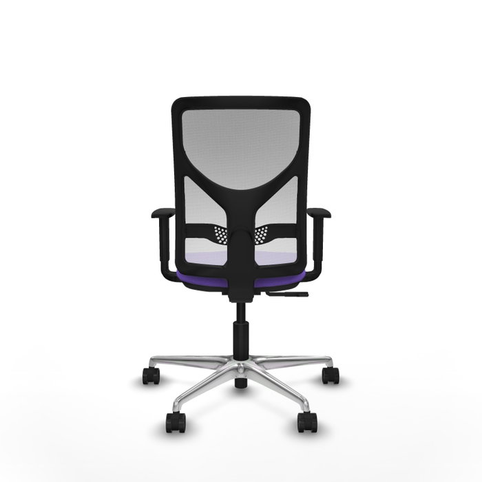 PIQUERAS Y CRESPO Silla de oficina Motilla con mecanismo Sincro, lila y blanco PIQUERAS Y CRESPO Silla de oficina Motilla con mecanismo Sincro, lila y blanco