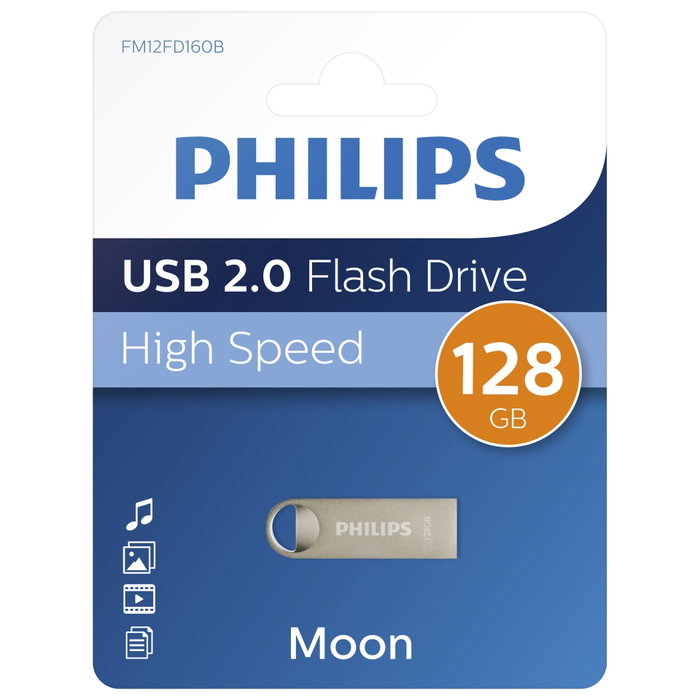 Philips Moon Vintage Silver 128 GB Philips Moon Vintage Silver 128 GB