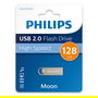 Philips Memoria USB 2.0 128GB Moon Vintage Silver Plata