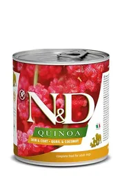 Farmina N&D Dog Quinoa Skin Coat Codorniz Caja 6x285 gr Alimento para Perros