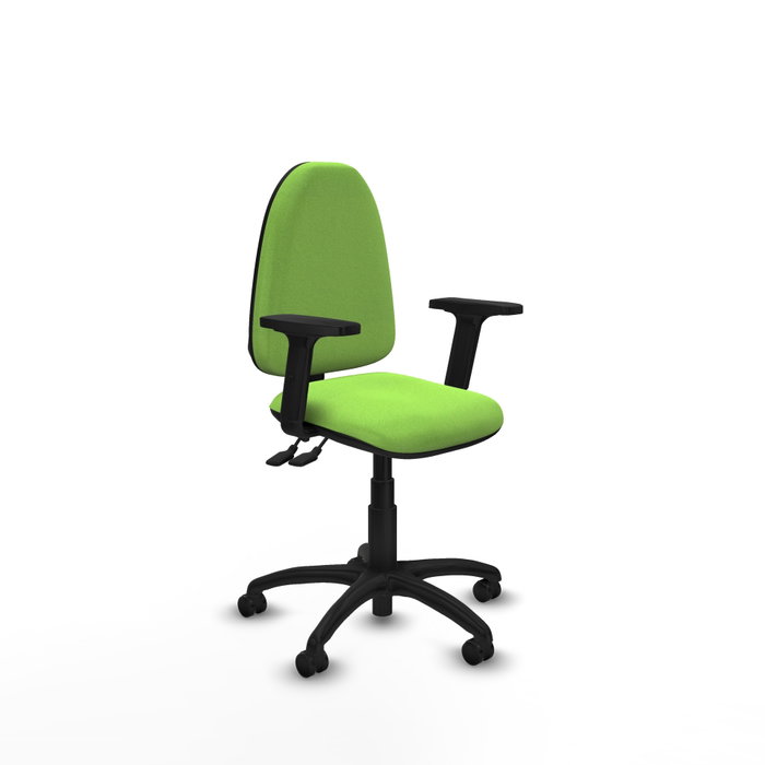 PIQUERAS Y CRESPO Silla de oficina Aýna color Pistacho con Brazos 2D PIQUERAS Y CRESPO Silla de oficina Aýna color Pistacho con Brazos 2D