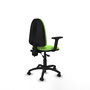 PIQUERAS Y CRESPO Silla de oficina Aýna color Pistacho con Brazos 2D