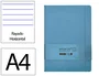 Antartik Cuaderno A4 Tapa Dura Hojas Rayadas Azul Claro 100 Hojas 80gr FSC