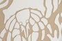 DKD Home Decor Cuadro Papel Mache 50x50 con Conchas, Surtido de 4 unidades