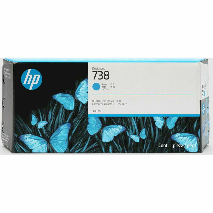 HP 738 Cartucho de Tinta Magenta 130ml