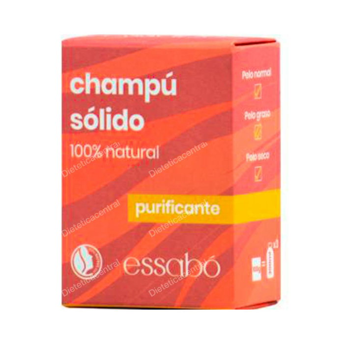 ESSABO Champú Sólido Purificante 100g ESSABO Champú Sólido Purificante 100g