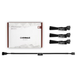 NOCTUA NA-SEC1.black Cable de Extensión para Ventilador 4-Pin PWM 30cm (4 unidades)