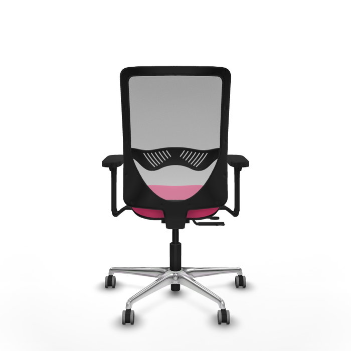PIQUERAS Y CRESPO Silla de oficina Zulema Rosa y Gris PIQUERAS Y CRESPO Silla de oficina Zulema Rosa y Gris