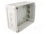 OBO BETTERMANN Caja de conexiones gris claro IP66