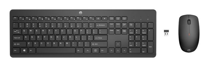 HP Combinación de teclado y ratón inalámbricos 230