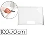 Q-connect Pantalla de Protección de Cartón Formato Horizontal 100x70 cm con Ventana Inferior