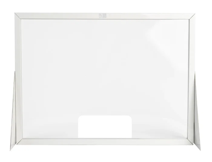 Q-connect Pantalla de Protección de Cartón Formato Horizontal 100x70 cm con Ventana Inferior