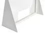 Q-connect Pantalla de Protección de Cartón Formato Horizontal 100x70 cm con Ventana Inferior