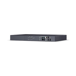 CyberPower PDU44005 Distribuidor de energía PDU gestionado conmutado 16A 1U, 10 salidas (8 C13, 2 C19), LCD, monitorización, 3.05m cable