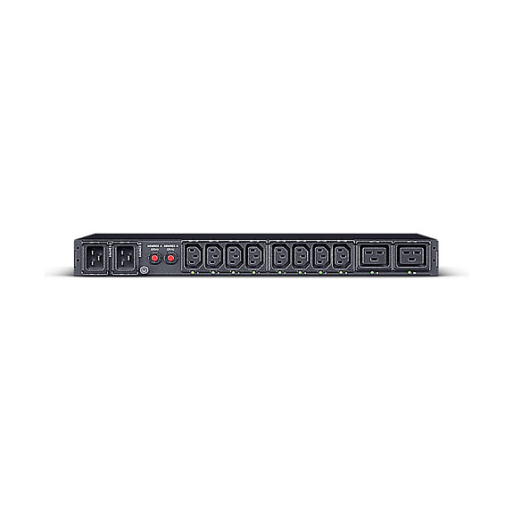 CyberPower PDU44005 Distribuidor de energía PDU gestionado conmutado 16A 1U, 10 salidas (8 C13, 2 C19), LCD, monitorización, 3.05m cable CyberPower PDU44005 Distribuidor de energía PDU gestionado conmutado 16A 1U, 10 salidas (8 C13, 2 C19), LCD, monitorización, 3.05m cable