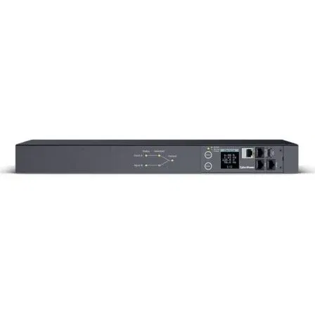 Cyberpower Unidad de Distribución de Energía PDU44005 Rack 1U 16A 8x IEC C13 2x IEC C19 Cyberpower Unidad de Distribución de Energía PDU44005 Rack 1U 16A 8x IEC C13 2x IEC C19