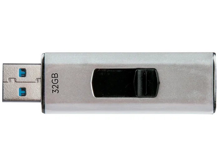 Q-connect Memoria USB Flash 32 GB 3.0 Plateada