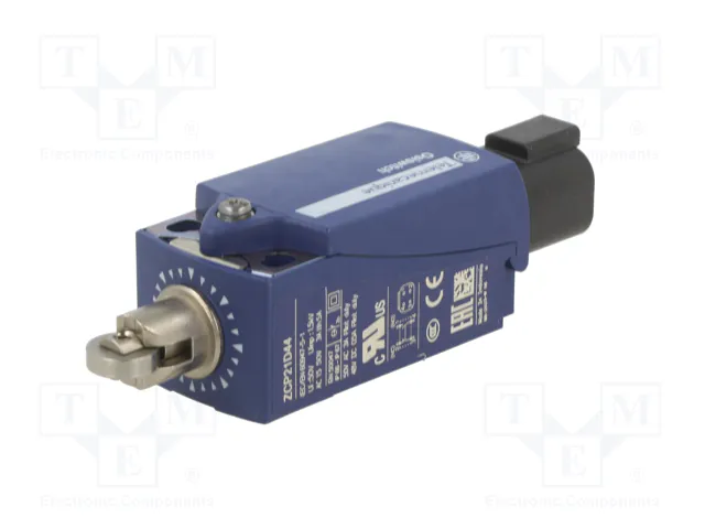TELEMECANIQUE SENSORS Interruptor de fin de carrera XCKP2102D44 con roldana metálica de 11,6mm