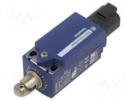 TELEMECANIQUE SENSORS Interruptor de fin de carrera XCKP2102D44 con roldana metálica de 11,6mm