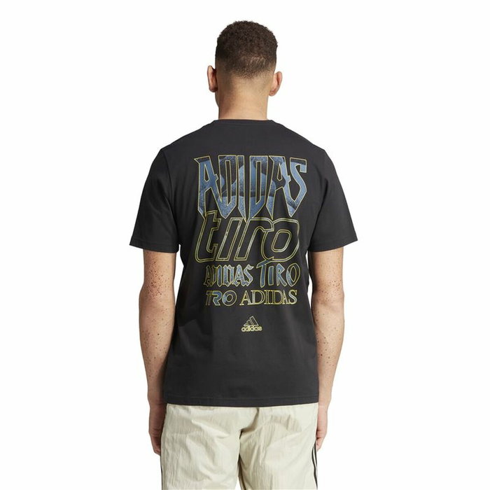 Camiseta de Manga Corta Hombre Adidas Ss Tiro Sum 2 Negro