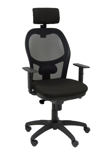 PIQUERAS Y CRESPO Silla de oficina Jorquera con mecanismo Sincro, color Negro PIQUERAS Y CRESPO Silla de oficina Jorquera con mecanismo Sincro, color Negro