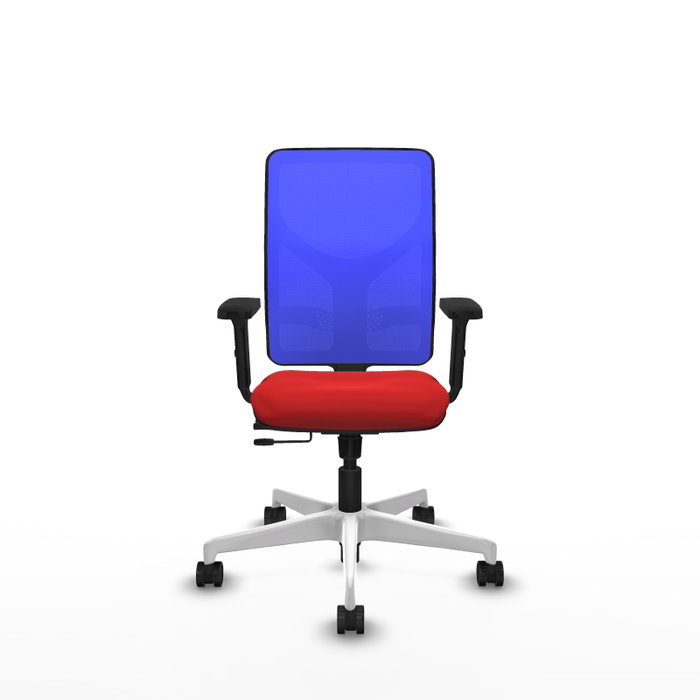 PIQUERAS Y CRESPO Silla de oficina Motilla con mecanismo Sincro/Traslack, Rojo y Azul PIQUERAS Y CRESPO Silla de oficina Motilla con mecanismo Sincro/Traslack, Rojo y Azul