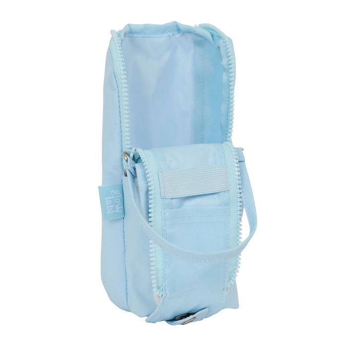 Estuche Escolar Glow Lab Cisnes Azul claro 6 x 21 x 6 cm