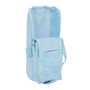 Estuche Escolar Glow Lab Cisnes Azul claro 6 x 21 x 6 cm