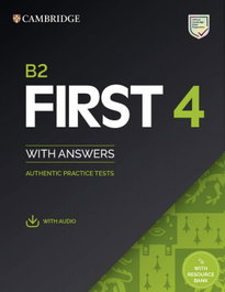 CAMBRIDGE, B2 First 4. Student's Book with Answers with Audio with Resource Bank - AA.VV
