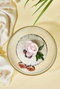 Hermia Plato de Servir Pasteles de Vidrio Transparente 28 cm