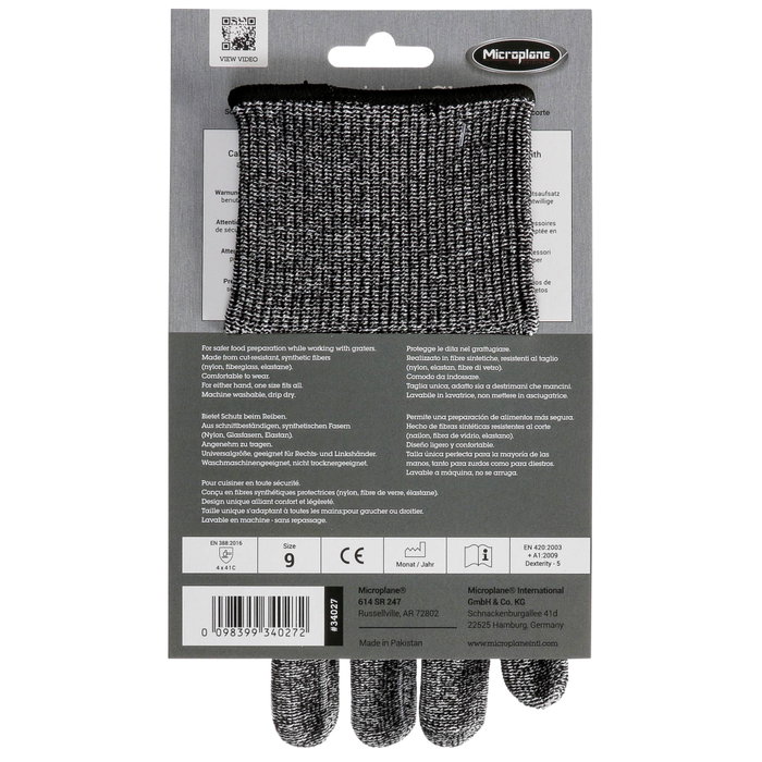 Microplane Guante resistente a cortes M / L