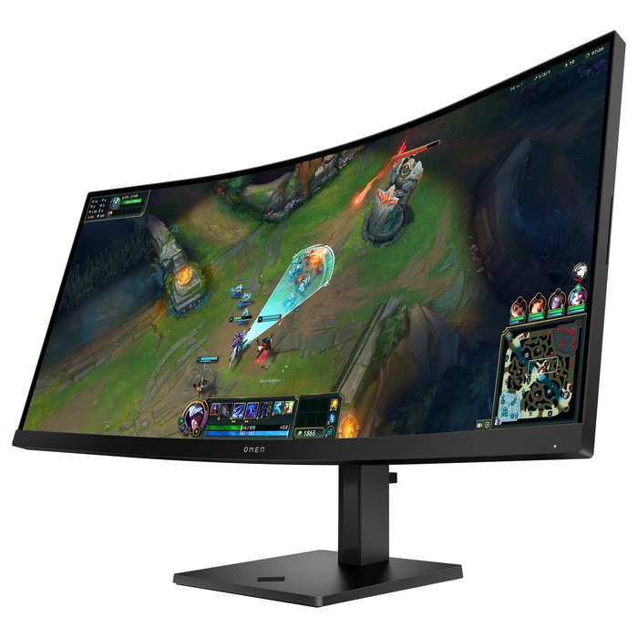 HP OMEN 34c G2 Monitor Gaming Curvo 34 pulgadas WQHD 180 Hz Black