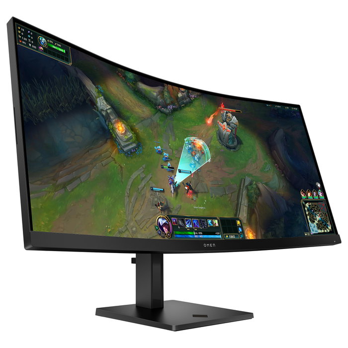 HP OMEN 34c G2 Monitor Gaming Curvo 34 pulgadas WQHD 180 Hz Black