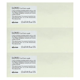 Love, Mascarilla crema de tratamiento capilar, 12 pzs, 12 ml