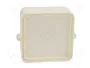 OBO Bettermann OBO A 8 HF RW Caja de derivación de cables 75x75x36 mm PE blanco RAL9010