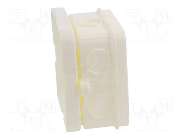 OBO Bettermann OBO A 8 HF RW Caja de derivación de cables 75x75x36 mm PE blanco RAL9010 OBO Bettermann OBO A 8 HF RW Caja de derivación de cables 75x75x36 mm PE blanco RAL9010