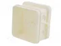 OBO Bettermann OBO A 8 HF RW Caja de derivación de cables 75x75x36 mm PE blanco RAL9010