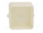 OBO Bettermann OBO A 8 HF RW Caja de derivación de cables 75x75x36 mm PE blanco RAL9010