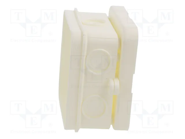 OBO Bettermann OBO A 8 HF RW Caja de derivación de cables 75x75x36 mm PE blanco RAL9010 OBO Bettermann OBO A 8 HF RW Caja de derivación de cables 75x75x36 mm PE blanco RAL9010