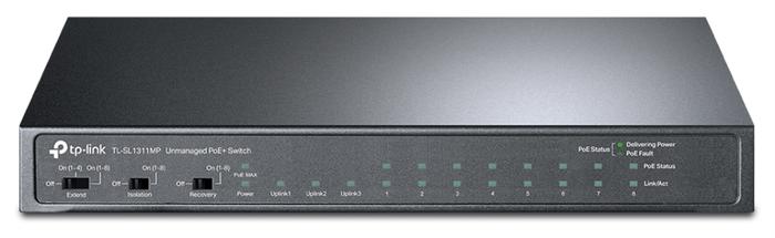 TP-Link TL-SL1311MP Switch No Administrado PoE+