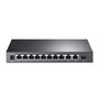 TP-Link TL-SL1311MP Switch No Administrado 10 Puertos Fast Ethernet (10/100) PoE Negro