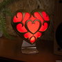 The Legend of Zelda: Tears of the Kingdom Lámpara Contenedor de corazón 22 cm