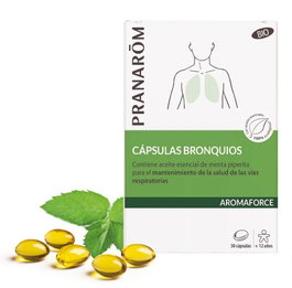PRANARÔM Aromaforce Bronquios 30 Cápsulas