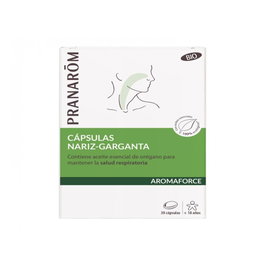 PRANARÔM Aromaforce Bronquios 30 Cápsulas