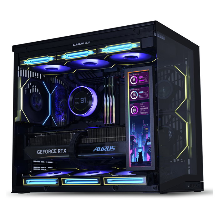 Lian Li SM088X Pantalla Universal 8.8 pulgadas Negro Lian Li SM088X Pantalla Universal 8.8 pulgadas Negro