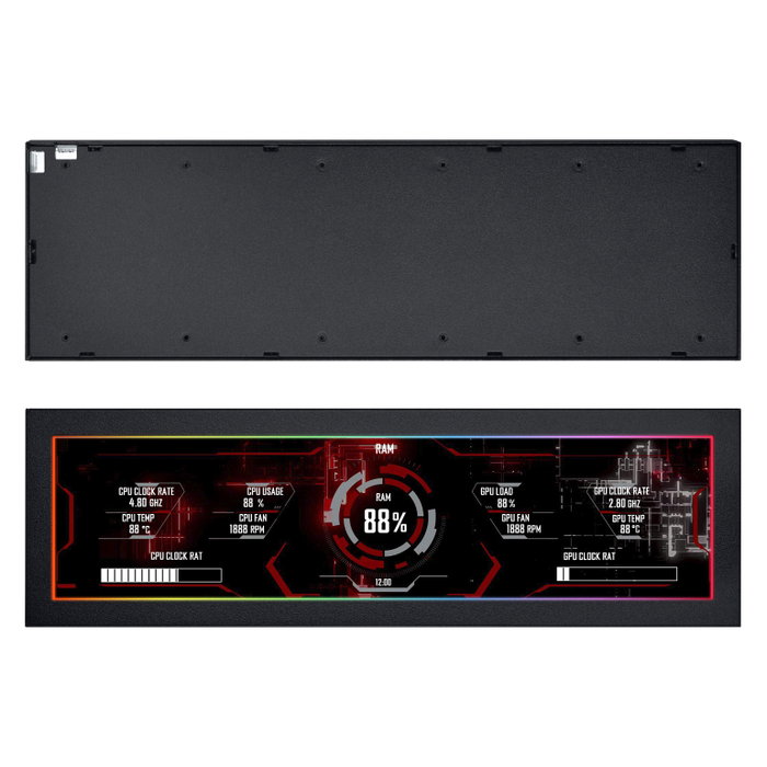 Lian Li SM088X Pantalla Universal 8.8 pulgadas Negro Lian Li SM088X Pantalla Universal 8.8 pulgadas Negro