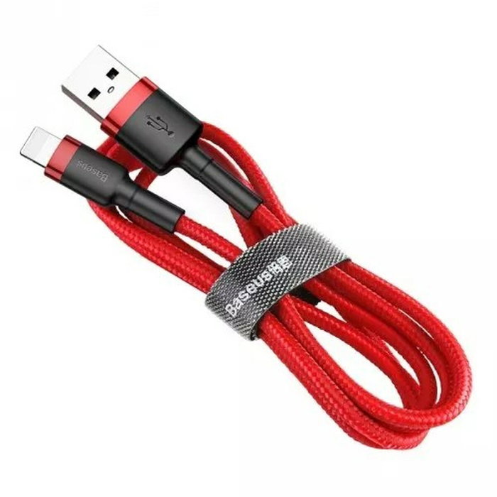 Baseus Cable Cafule Lightning USB 1,5A 2m Rojo